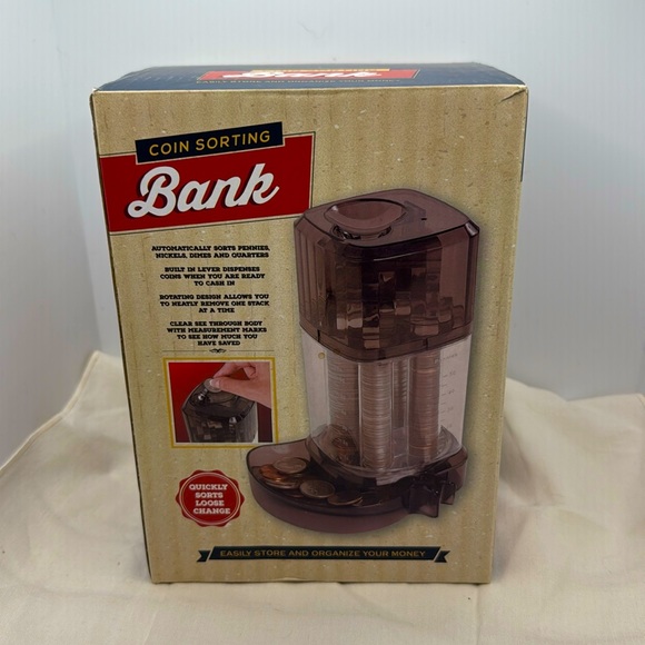 Brand New Coin sorting bank - Picture 1 of 2